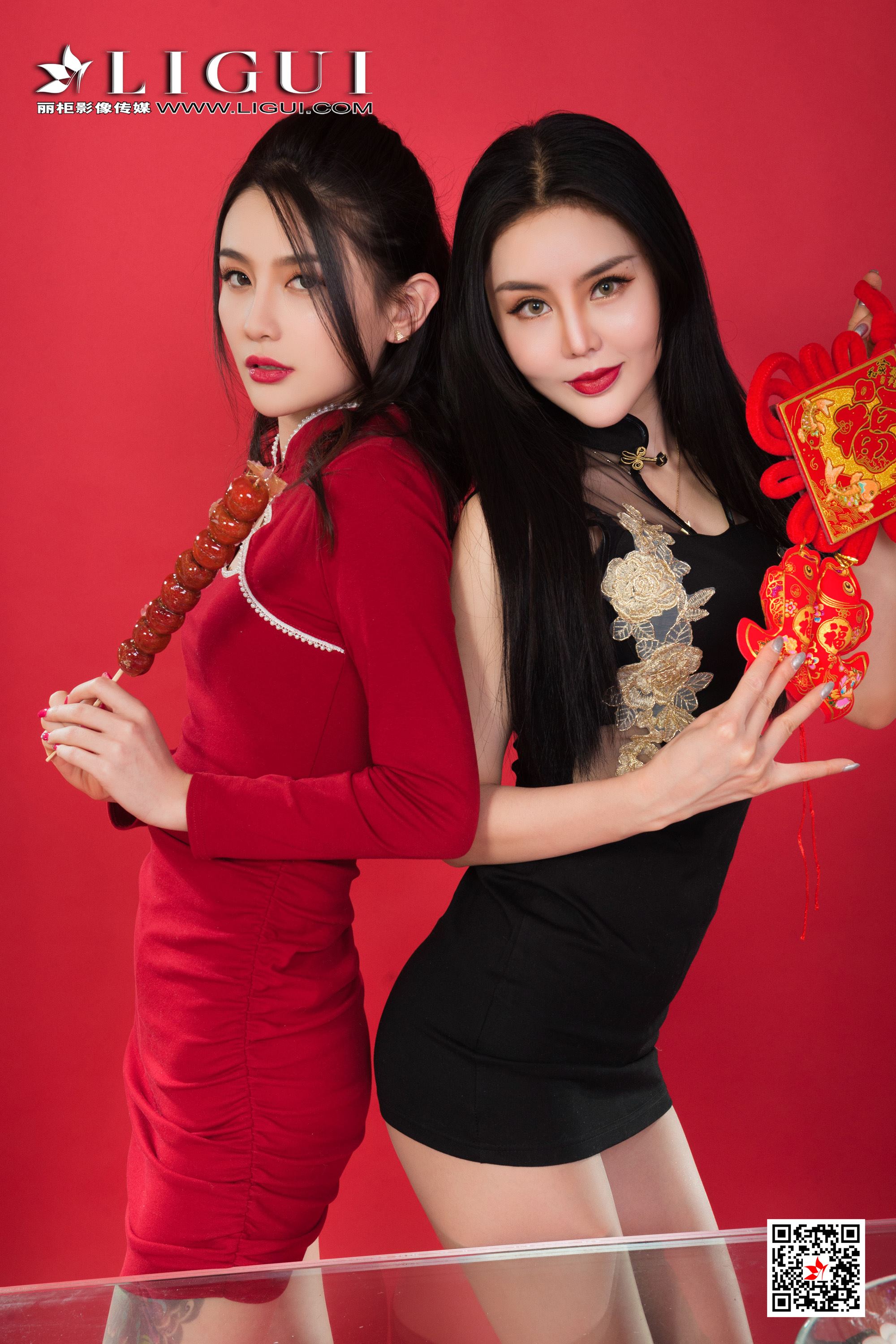 Ligui丽柜  2021.02.10 《《双生花-欲饺迎春》甜甜&凉儿